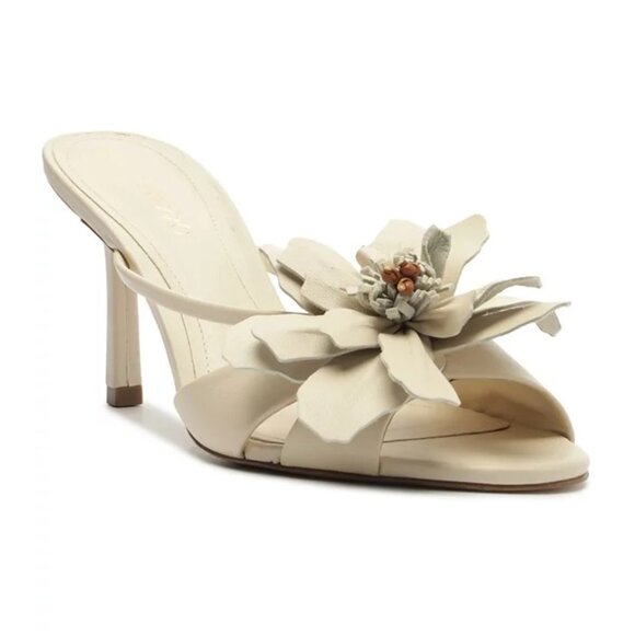 Arezzo Women's Daisy Mid Stiletto Slip-On Sandals - Picture 1 of 5